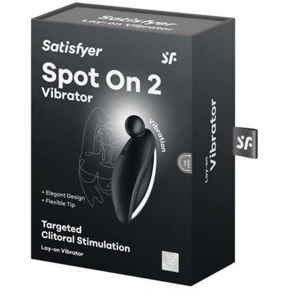 Stimulator klitorisa Satisfyer - Spot On 2, črna