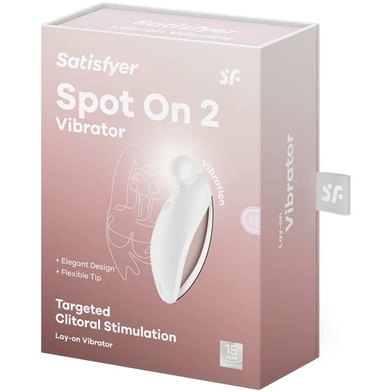 Stimulator klitorisa Satisfyer - Spot On 2, bela