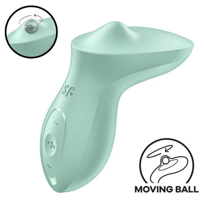 Stimulator klitorisa Satisfyer - Exciterrr, zelena