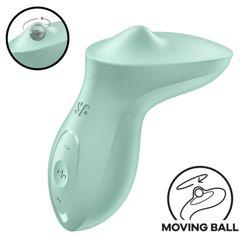 Stimulator klitorisa Satisfyer - Exciterrr, zelena