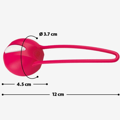 FUN FACTORY - SMARTBALL UNO MEDENIČNA ŽOGA BELA / ZELENA PISTACIJA