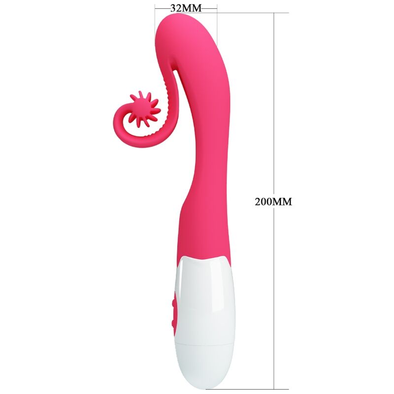 ROMANTIKA - ROZA VIBRATOR IN STIMULATOR 30 HITROSTI