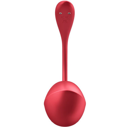 Vibracijski jajček Satisfyer - Shiny Petal, rdeča