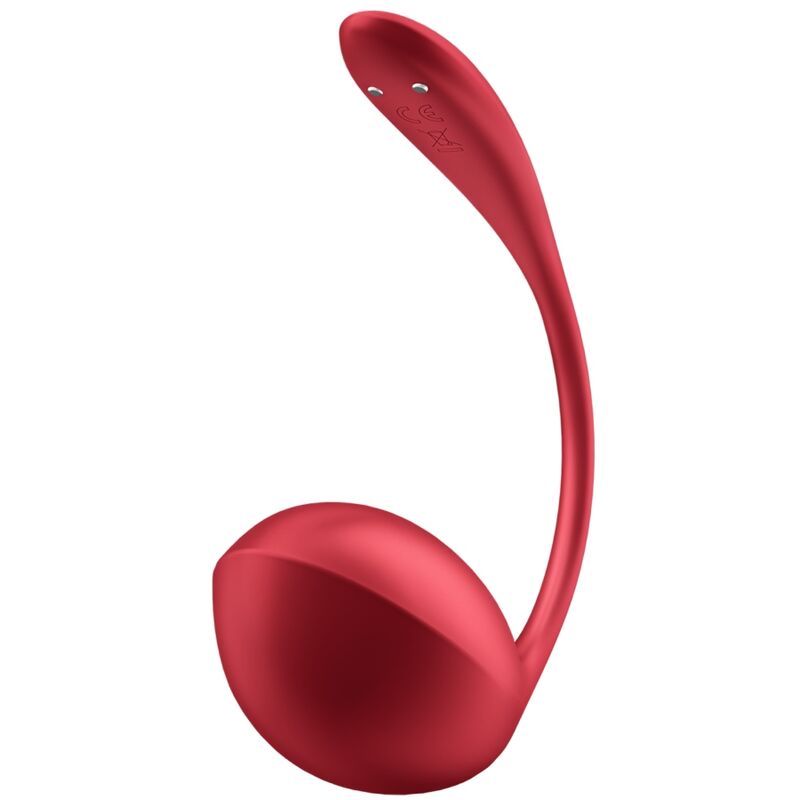 Vibracijski jajček Satisfyer - Shiny Petal, rdeča