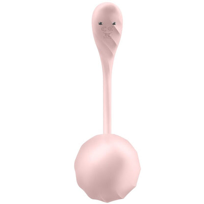 Vibracijski jajček Satisfyer - Ribbed Petal, roza