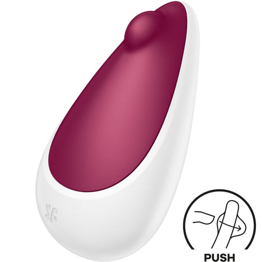 Stimulator klitorisa Satisfyer - Spot On 3, rdeča