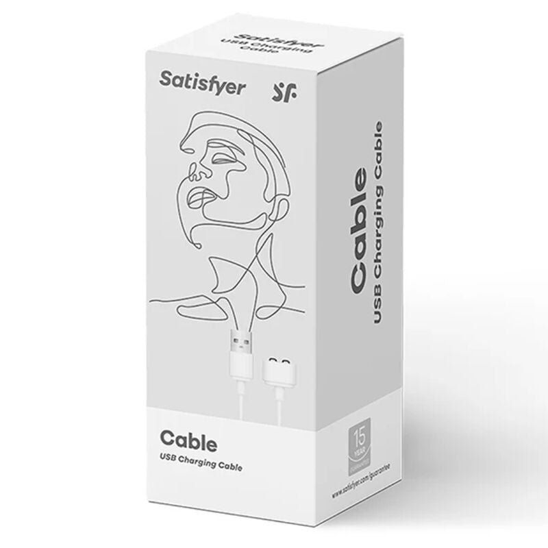 Polnilec za igračke Satisfyer, bela