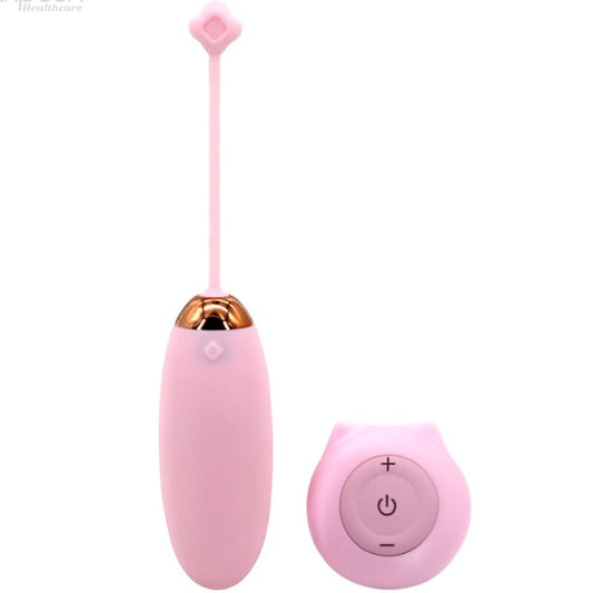 ARMONY - KITTY FUN EGG VIBRATOR DALJINSKI UPRAVLJALNIK 10 VIBRACIJ ROZA