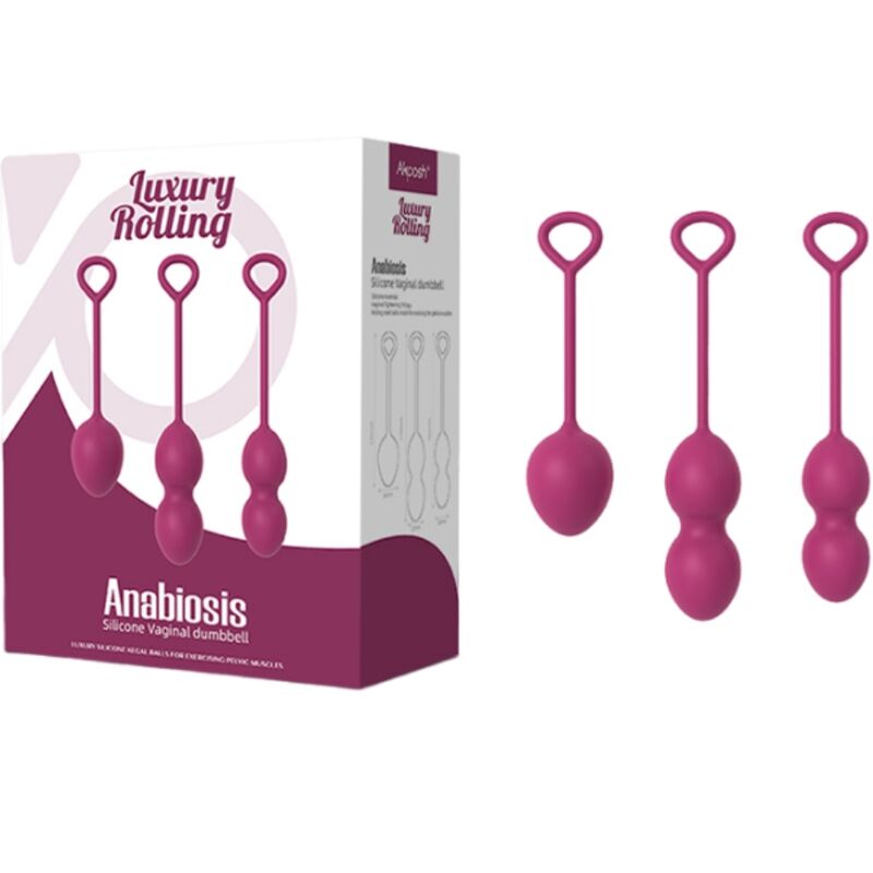 ARMONY - ANABIOSIS VAGINALNI DUMBBELL 3 RAVNI BURGUNDSKA