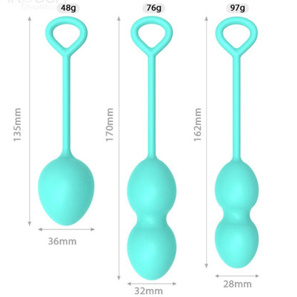 ARMONY - ANABIOSIS VAGINALNI DUMBBELL 3 RAVNI ZELENA