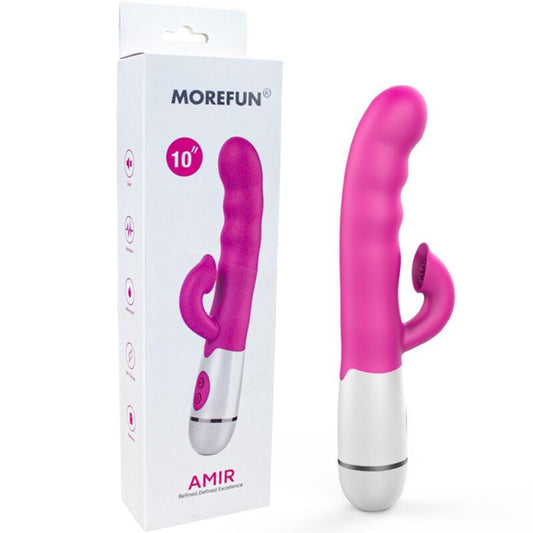 ARMONY - AMIR VIBRATOR MULTIFUNKCIJSKI S STIMULATIVNIM JEZIKOM 16 HITROSTI ROZA