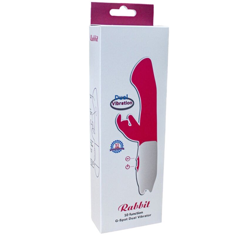 ARMONY - ZAJČJI VIBRATOR IN STIMULATOR G SPOT 10 HITROSTI ROZA
