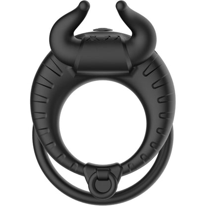 ARMONY - BULL'S PASION RING VIBRATOR 10 HITROSTI ČRNA