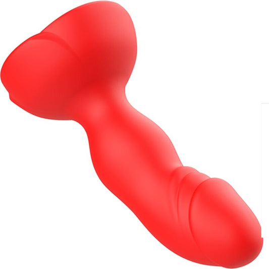 Analni vibrator Extreme A - Bloom, rdeča