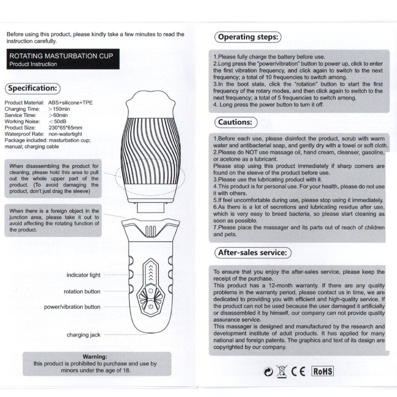 ARMONY - BELUCCI ORALNI MASTURBATOR VIBRATOR BELA