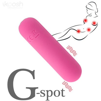 Bullet vibrator Splash - Haha, 75 x 19 cm, roza