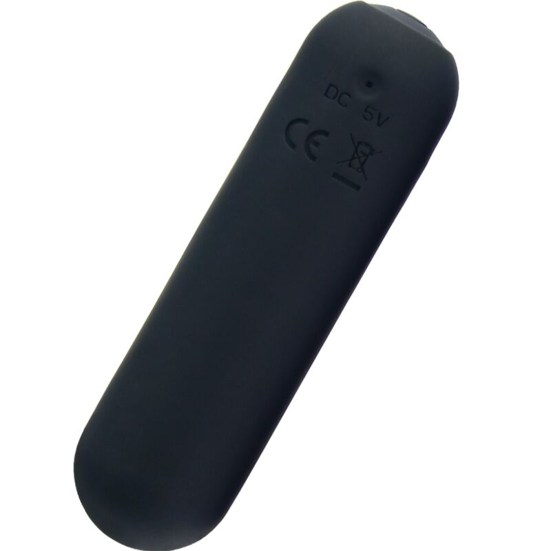 Bullet vibrator z daljincem Splash - Joie, 75 x 19 cm, črna
