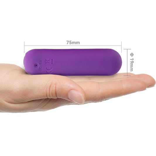 Bullet vibrator z daljincem Splash - Joie, 75 x 19 cm, vijolična