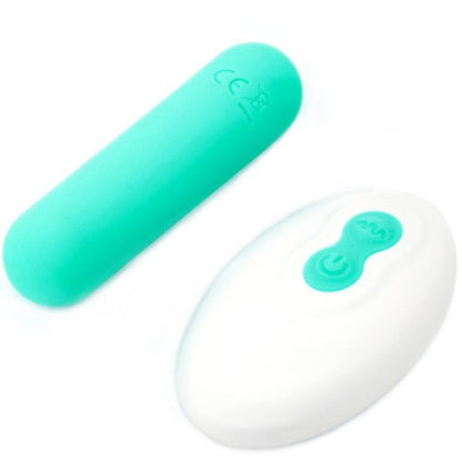 Bullet vibrator z daljincem Splash - Joline, 65 x 15 cm, zelena