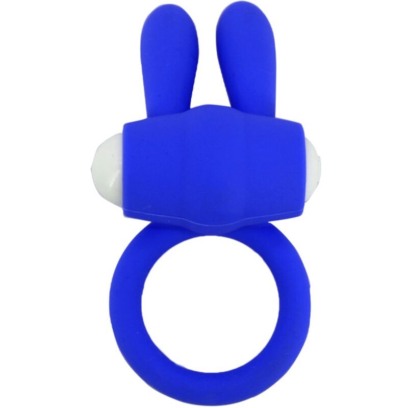 ARMONY - VIBRACIJSKI OBROČEK MR BUNNY SILIKONSKI MODRI
