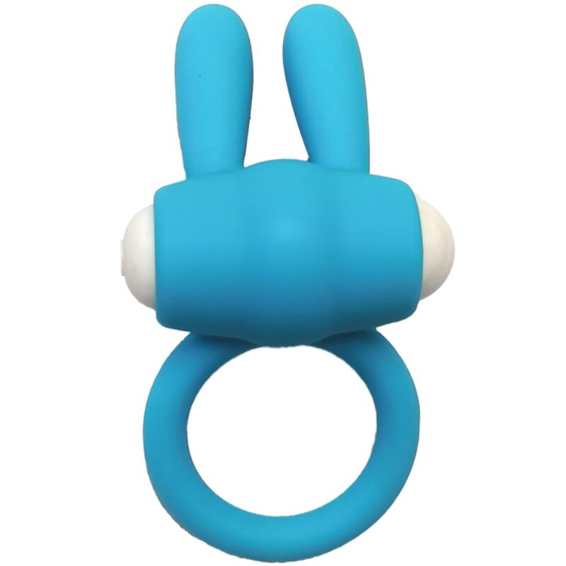 ARMONY - MR BUNNY VIBRACIJSKI OBROČ SILIKONSKI ČRN