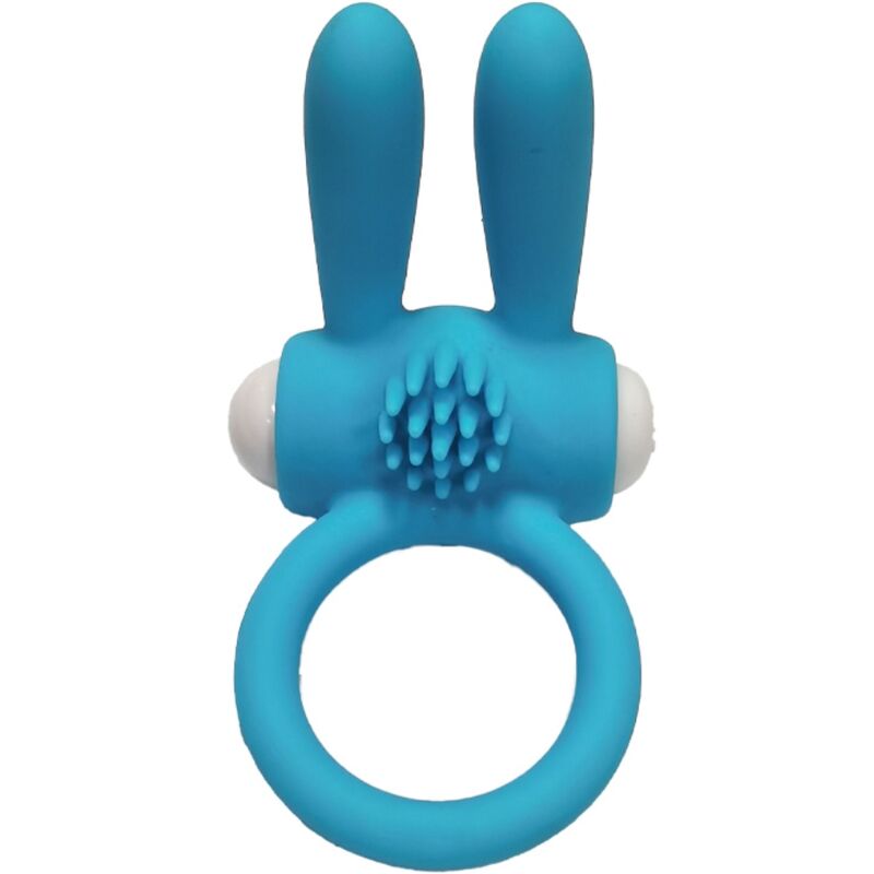 ARMONY - MR BUNNY VIBRACIJSKI OBROČ SILIKONSKI ČRN
