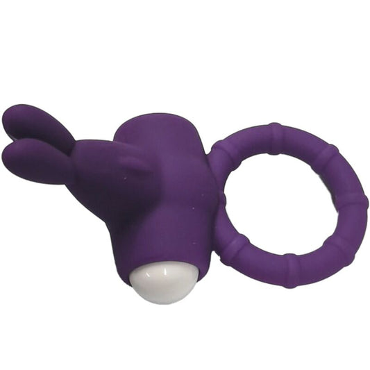 ARMONY - MS BUNNY VIBRACIJSKI OBROČ SILIKONSKI VIJOLIČNI