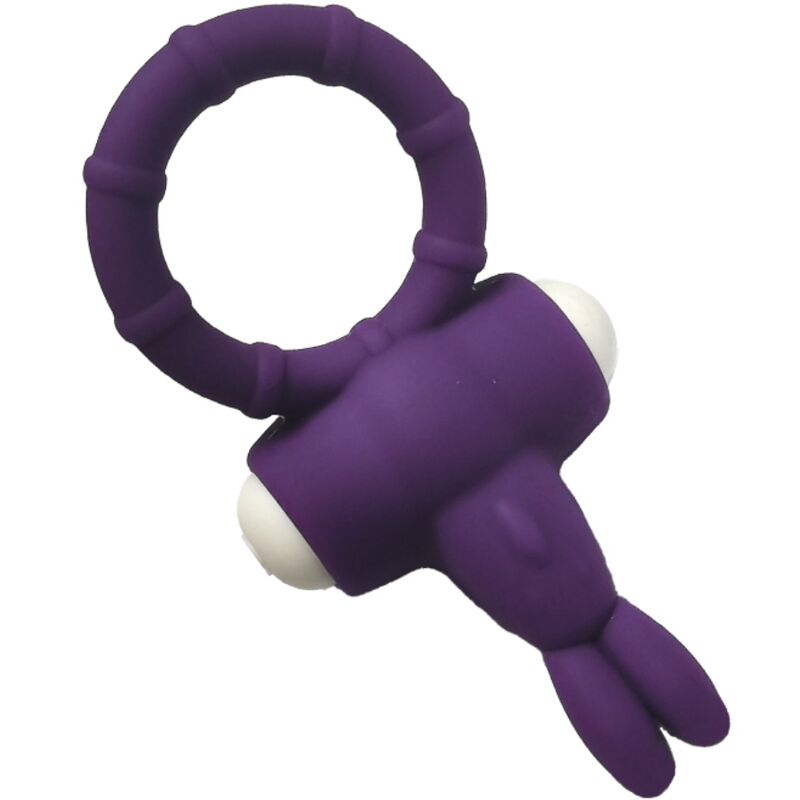 ARMONY - MS BUNNY VIBRACIJSKI OBROČ SILIKONSKI VIJOLIČNI