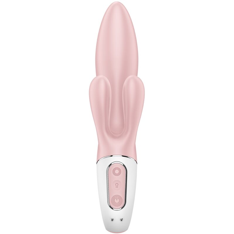 Rabbit vibrator Satisfyer Air Pump Bunny 3, roza