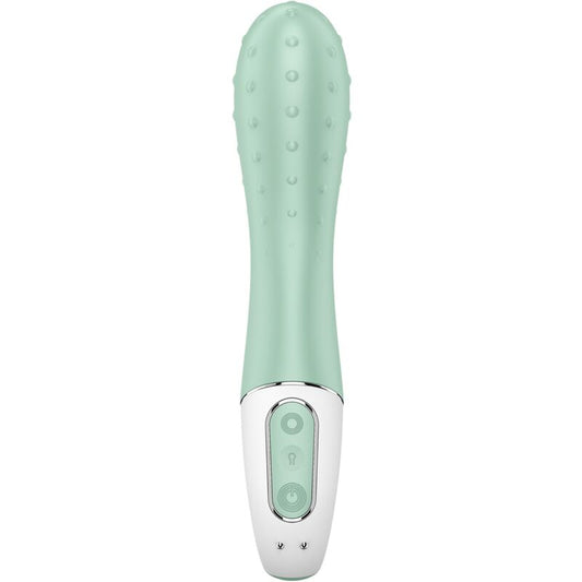 Stimulator G točke Satisfyer - zračna črpalka 3, zelena