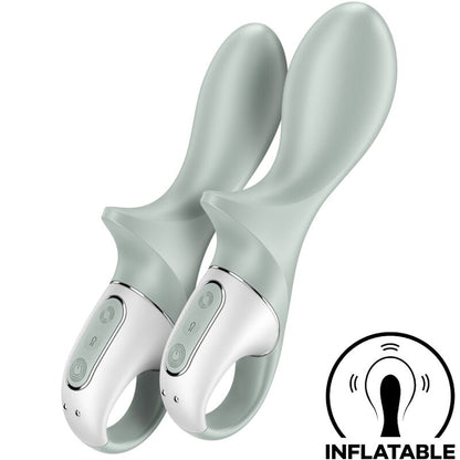 Analni vibrator Satisfyer - Air Pump Booty 3, zelena