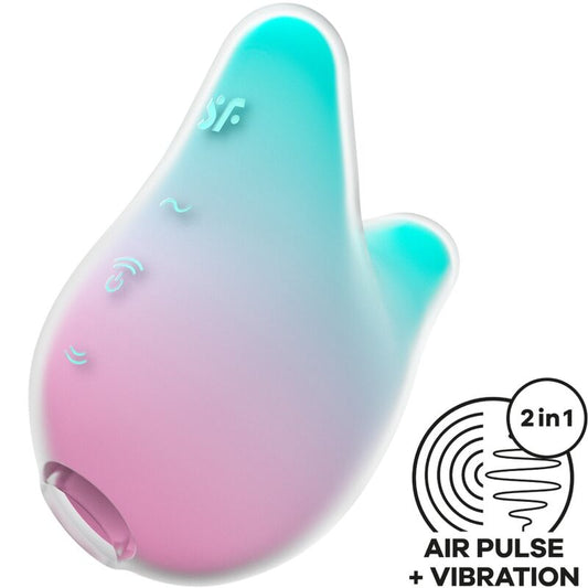 Stimulator klitorisa Satisfyer - Mermaid Vibes, roza
