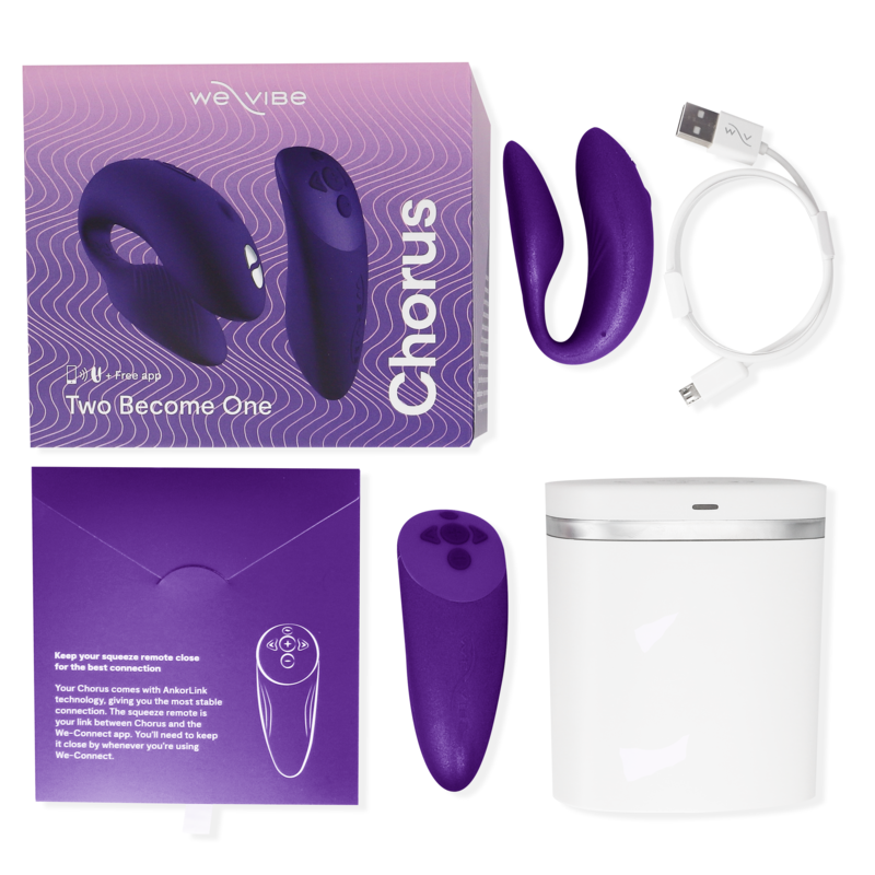 Vibrator za pare We-Vibe Chorus, lila