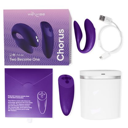 Vibrator za pare We-Vibe Chorus, lila