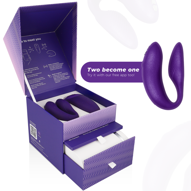 Vibrator za pare We-Vibe Chorus, lila