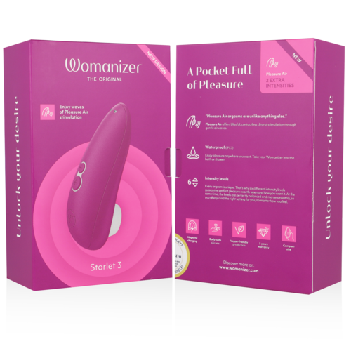 Stimulator klitorisa Womanizer - Starlet 3, raza