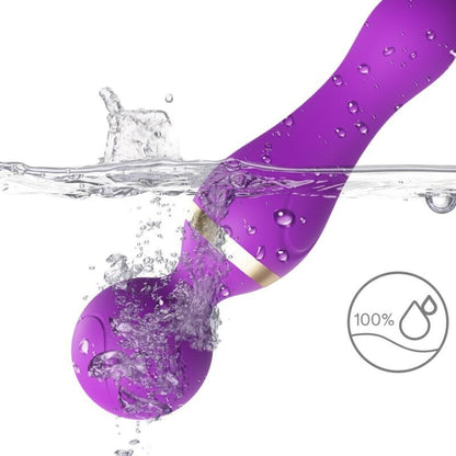 ARMONY - FREEZA MASAŽNA NAPRAVA IN VIBRATOR SUPER PRILAGODLJIVA GLAVA VIJOLIČNA