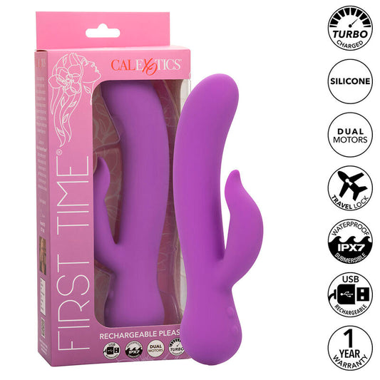 CALEXOTICS - PRVI VIBRATOR PLEASER ZA PONOVNO POLNJENJE VIJOLIČNE BARVE