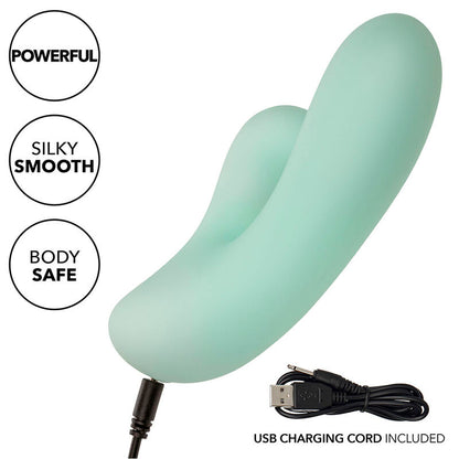 CALEXOTICS - PACIFICA FIJI VIBRATOR & ESTIMULATOR G SPOT 10 VIBRACIJ AQUA
