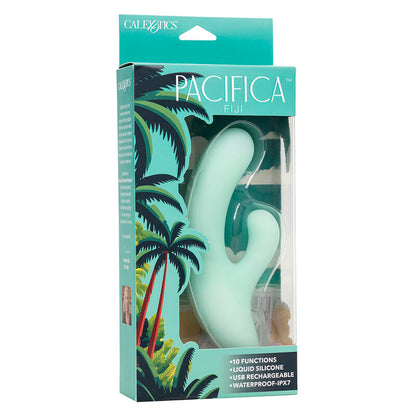 CALEXOTICS - PACIFICA FIJI VIBRATOR & ESTIMULATOR G SPOT 10 VIBRACIJ AQUA