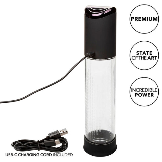 CALEXOTICS - VRHUNSKA STIMULACIJSKA ČRPALKA WAVE PUMP 4 HITROSTI ČRNA
