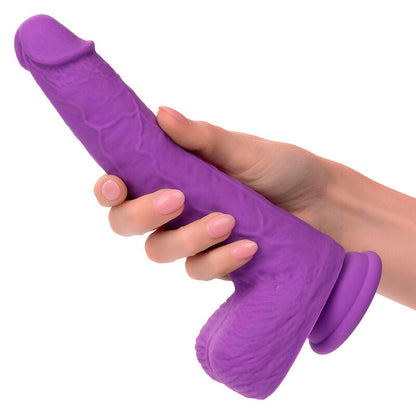 CALEXOTICS - VIBRATOR Z MOŽNOSTJO POLNJENJA IN VRTENJA 10 VIBRACIJ VIJOLIČNA