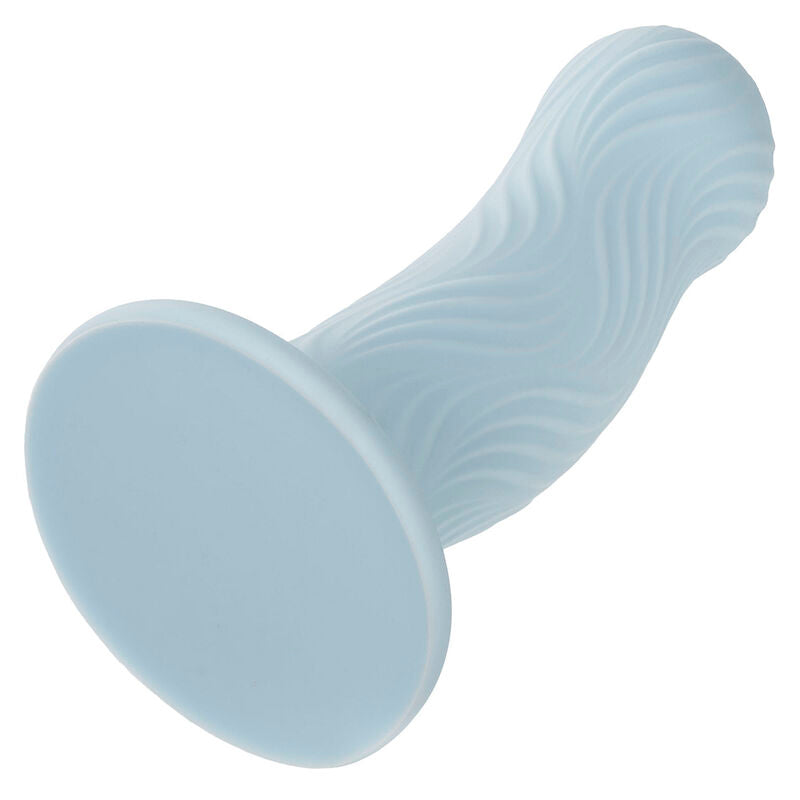CALEXOTICS - PENAST ANALNI ČEP IZ PENE WAVE RIDER MODRE BARVE