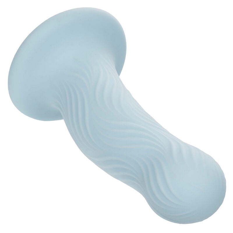 CALEXOTICS - PENAST ANALNI ČEP IZ PENE WAVE RIDER MODRE BARVE