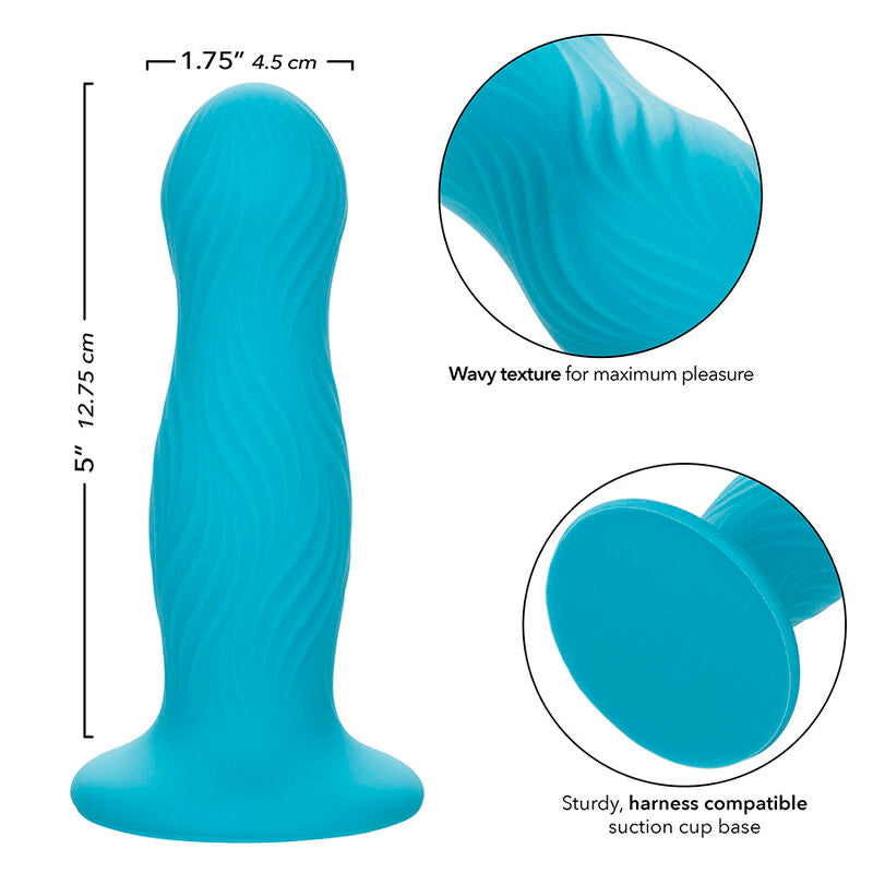 CALEXOTICS - WAVE RIDER SWELL ANALNI ČEP MODRI