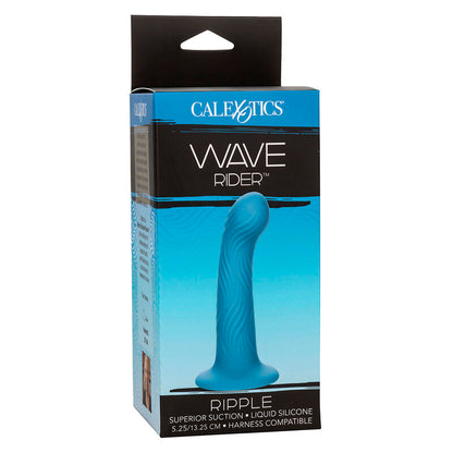 CALEXOTICS - WAVE RIDER RIPPLE ANALNI ČEP MODRE BARVE