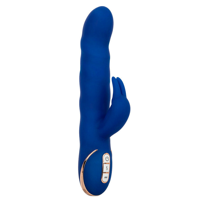 CALEXOTICS - VIBRATOR JACK RABBIT WAVE MOTION BLUE