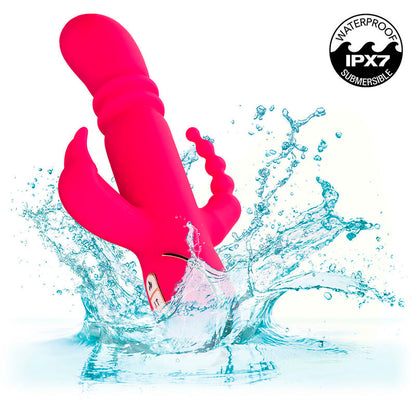 CALEXOTICS - JACK FANTASY TROJNI OGREVANI VIBRATOR ZAJČEK ROZA