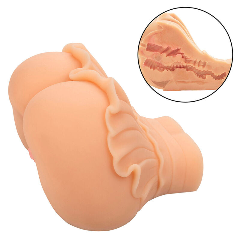 CALEXOTICS - PEEP SHOW DEKLE DVOJNI REALISTIČNI MASTURBATOR MESO