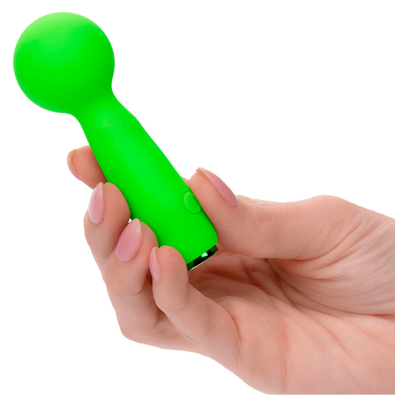 Manjši vibrator CALEXOTICS - Neon Vibes The Bubbly Vibe, zelena